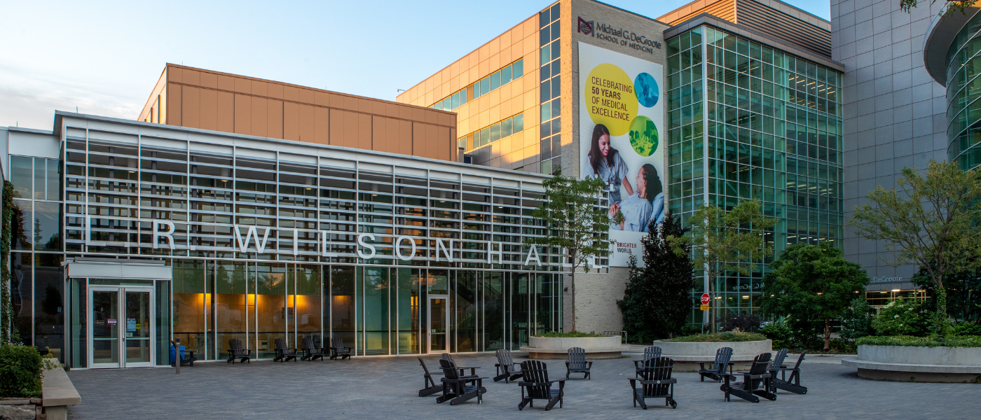 LR Wilson Hall at sunset